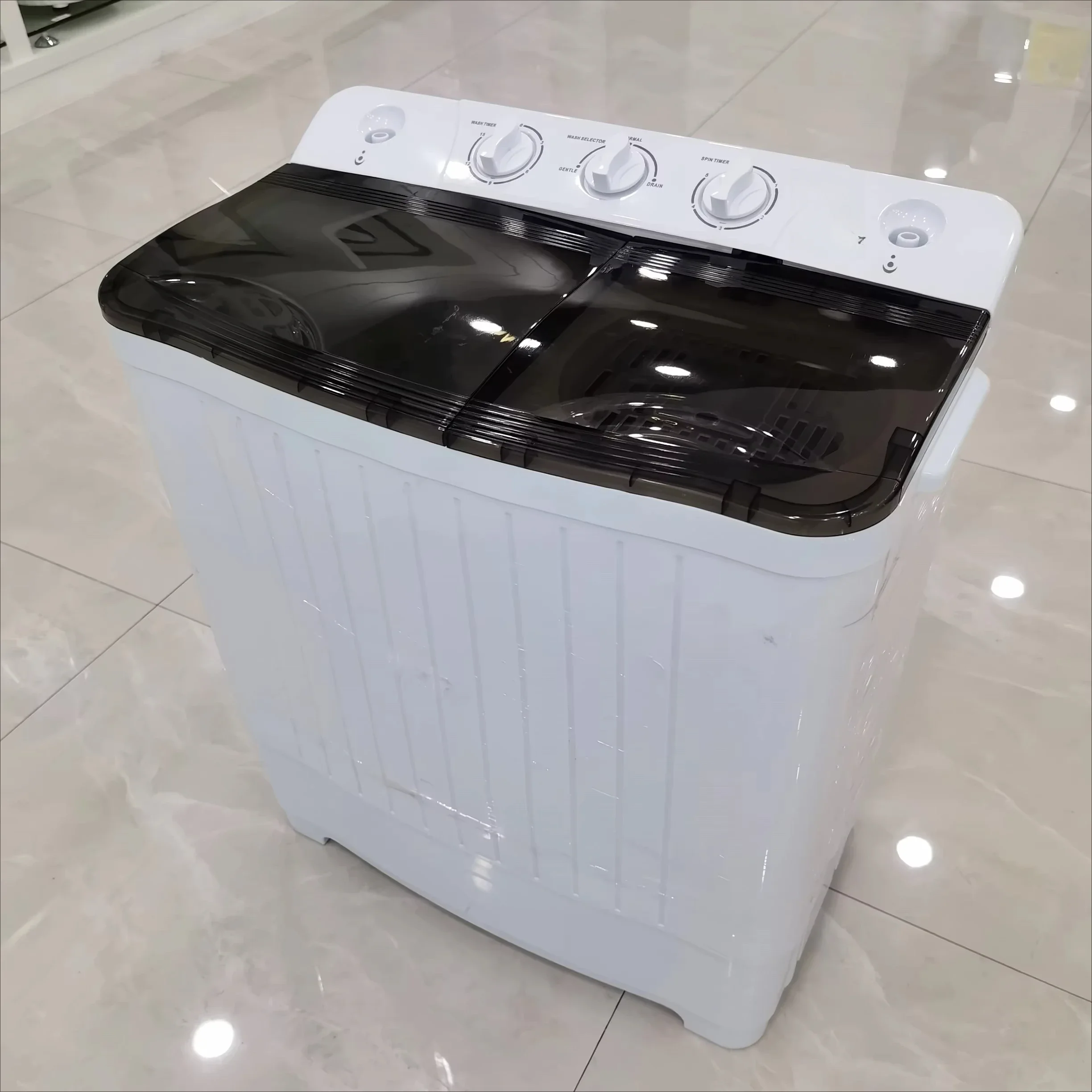 6.8Kg double bucket washing machine semi-automatic washing machine small household washing machine