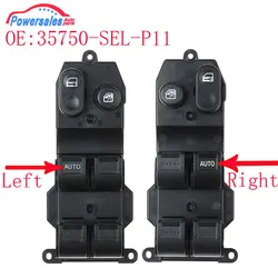 New Power Window Lifter Switch For Honda Jazz Fit 2003-2008 35750-SEL-P11 35750SELP11