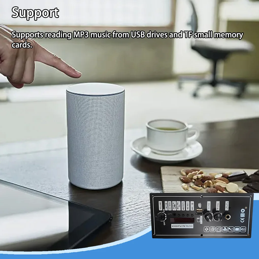 MP3 مكبر للصوت مجلس المتكلم للسيارة ، وحدة راديو الصوت ، AUX يو القرص ، 5 0