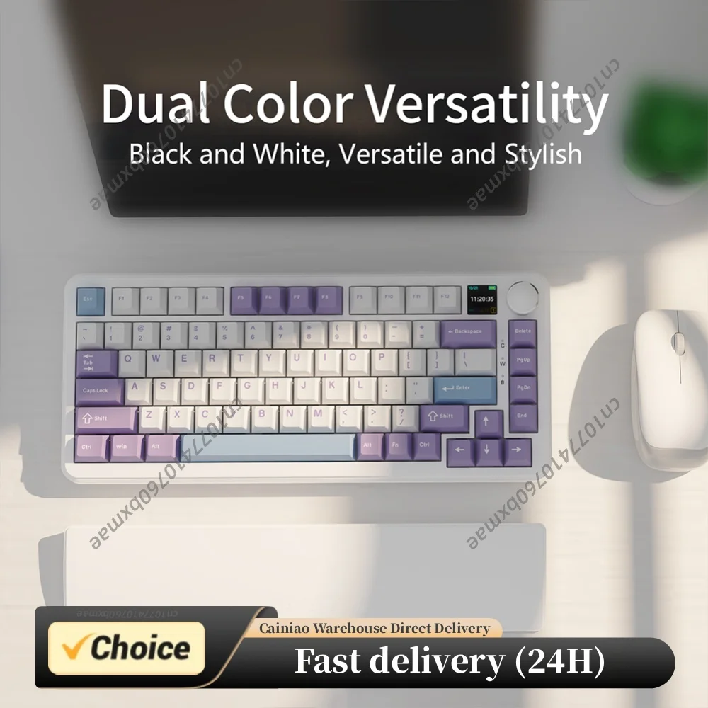 81-Key Keyboard Wrist Rest Pad PU Leather Memory Foam Ergonomic Hand Support 8° Tilt Non-Slip for 81-Key TKL Keyboard
