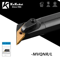 KaKarot Internal Turning Tool Holder S20R-MVQNR16 S25S-MVQNR16 S40T-MVQNR16 Carbide Inserts VNMG1604 Lathe Cutting Tools