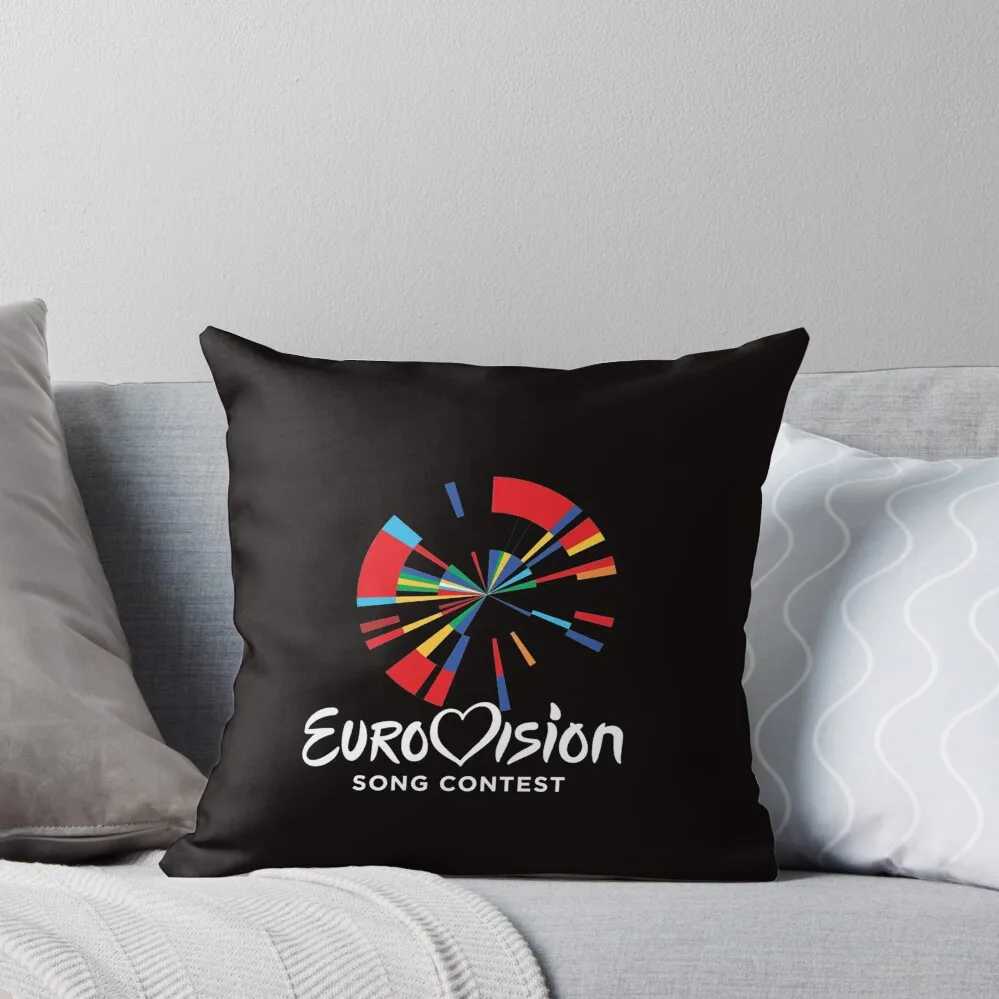 eurovision song contest classic logo Classic Throw Pillow christmas pillowcases Cushions