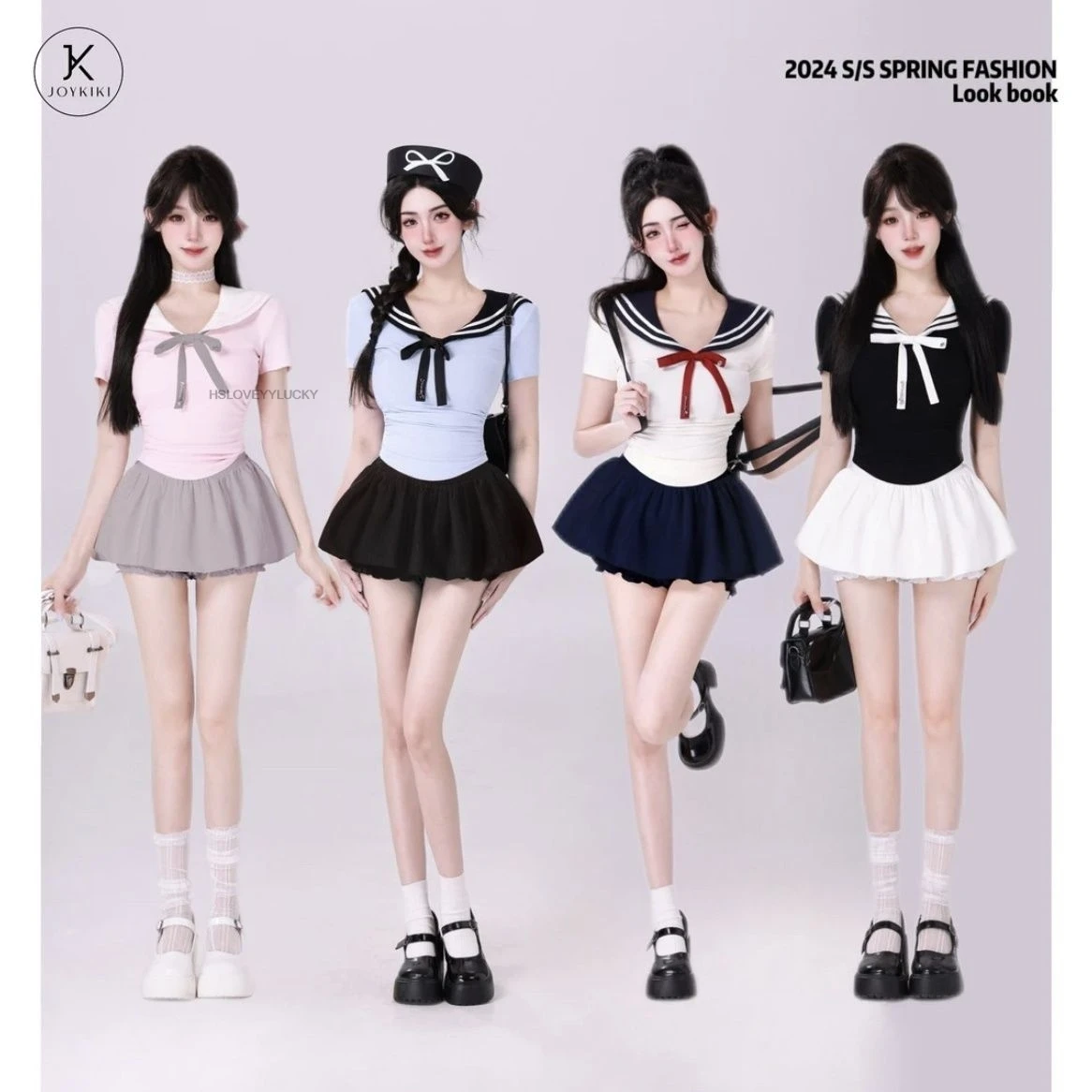 conjunto-de-uniforme-jk-estilo-japones-y-coreano-para-mujer-conjunto-de-falda-abullonada-adelgazante-de-cintura-alta-con-cuello-marinero-moda-femenina-para-verano