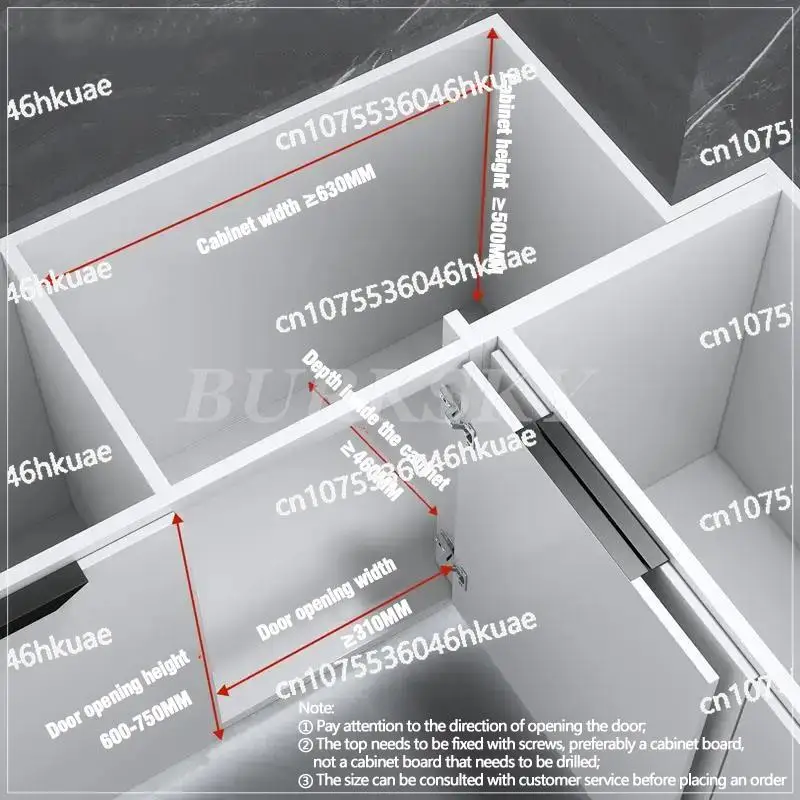 درج سلة زاوية للخزانة من الفولاذ المقاوم للصدأ بطبقة مزدوجة، تخزين قابل للسحب، تنظيم المطبخ، قابل للإزالة، ارتفاع قابل للتعديل #6