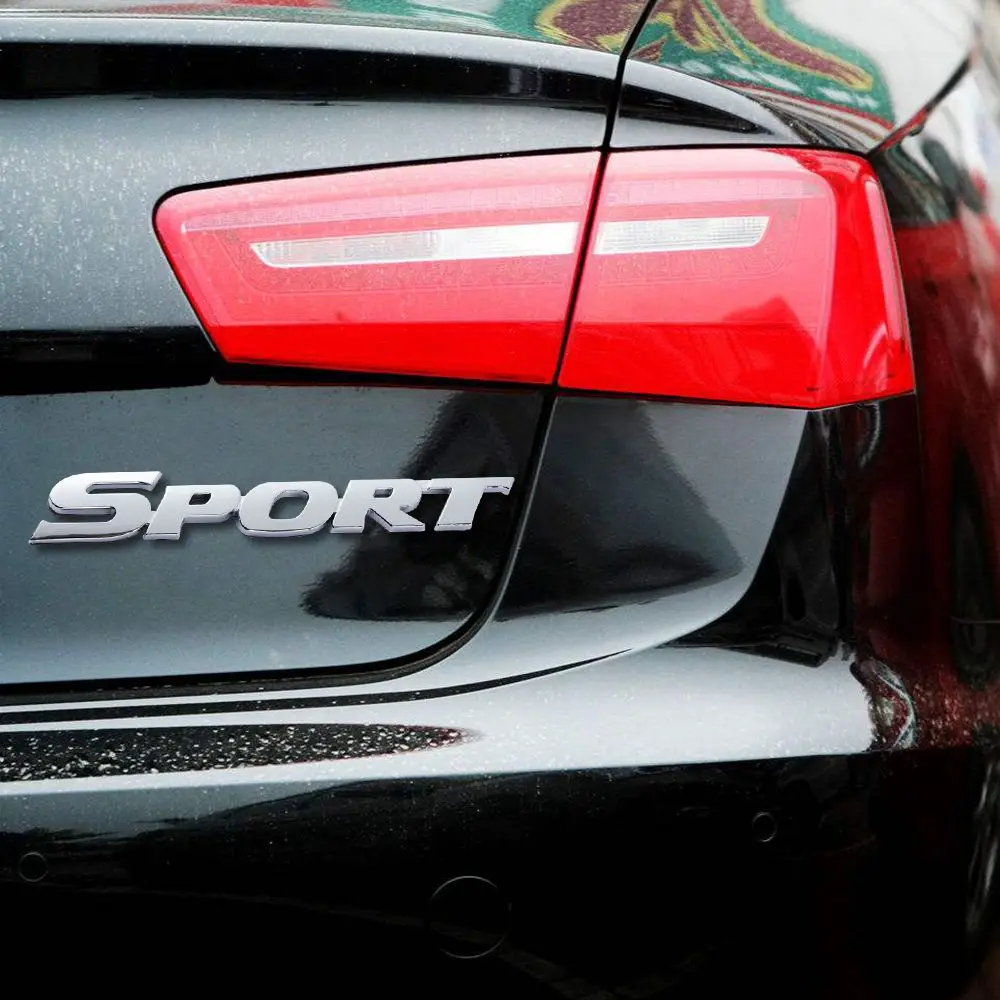 Sport Embleem Badge Deur Sticker Auto Styling 3d Abs Logo Auto Sticker Auto Accessoires