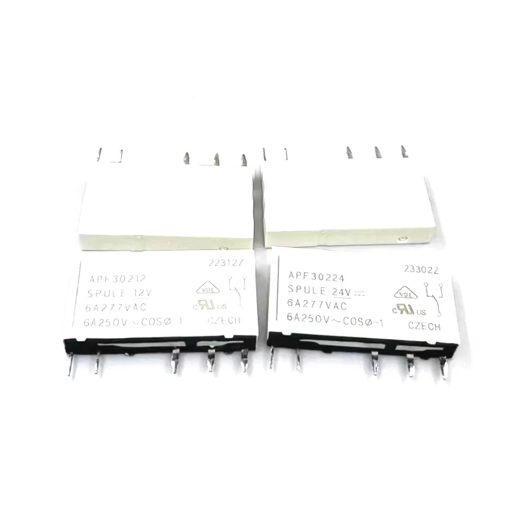 APF30212 12V APF30224 24V Relay 6A 5Pin electromagnetism