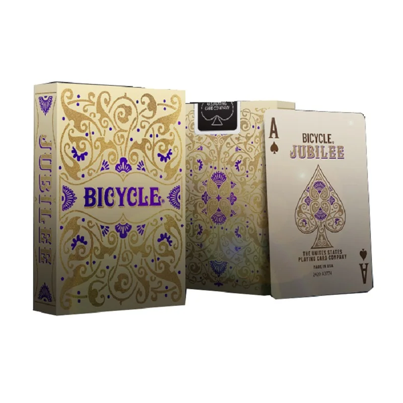 

Bicycle Jubilee Playing Cards USPCC Collection Deck Card Games Magic Props Magic Tricks for Magician