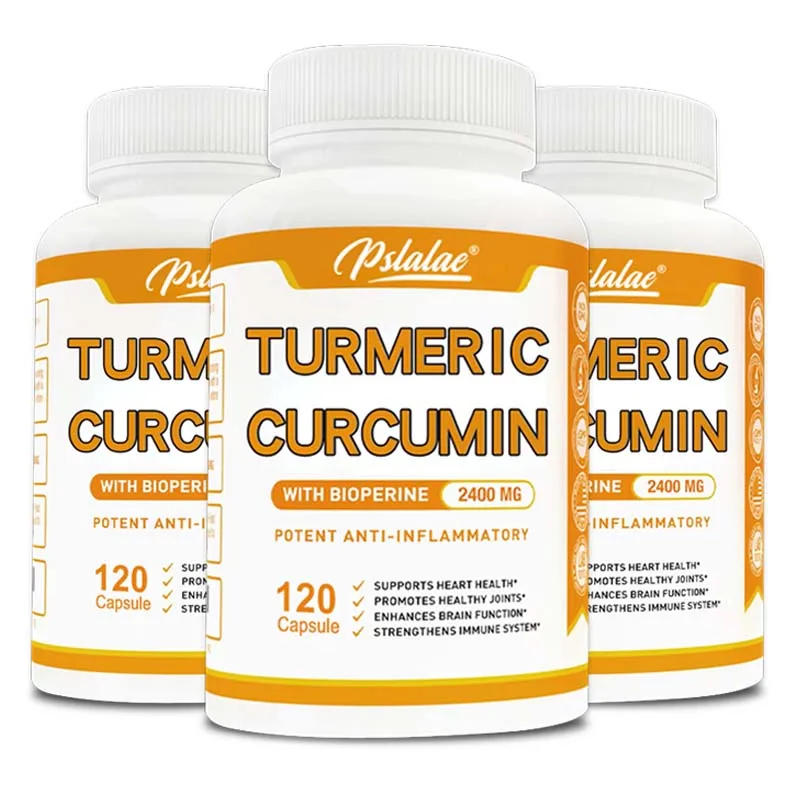 

Turmeric Curcumin - Relieves Muscle and Joint Pain, Supports Heart Health, Powerful Antioxidant