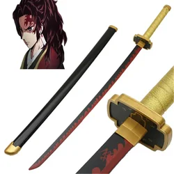 Cosplay Anime Tsugikuni Yoriichi 41inch Katana Demon Slayer Kamado Tanjirou Bamboo Assembled 104cm Sword Model