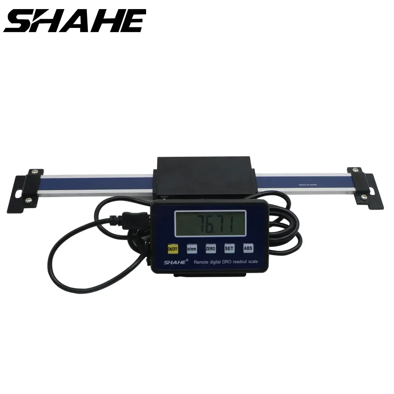 Shahe 0-150mm/0-200mm/0-300mm Digital Table Readout Linear Scale DRO Magnetic Remote External Display For Bridgeport Mill Lathe