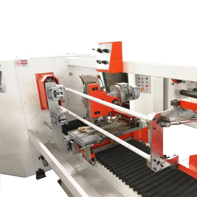 Raloyal Automatic 2 Shafts Two Shaft Double Shaft Tape Log Slitter Cutting Tape Cutting Machine for  Adhesive Tape