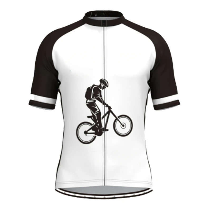 Funny Cycling Jersey 2023 Summer Short Sleeve Cycling Clothing MTB Bike Uniform Maillot Ropa Ciclismo Men\'s Bicycle Wear Shirts