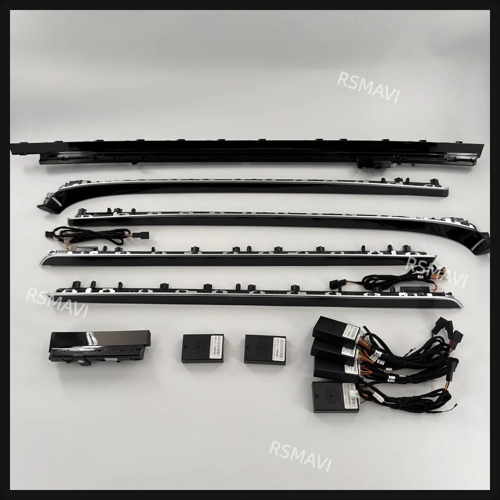 Active Ambient Lighting Retrofit Kit with Wiring for Mercedes-Benz S-Class W223 V223 2021-2025 Long Wheelbase Cabin Trim Upgrade