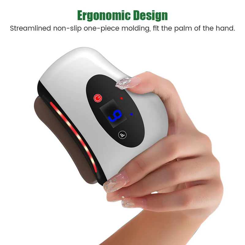 Electric Gua Sha Face Massager Facial Body Scraping Tool for Wrinkle Removal Skin Firm Tightening Lift Beauty Personal Care