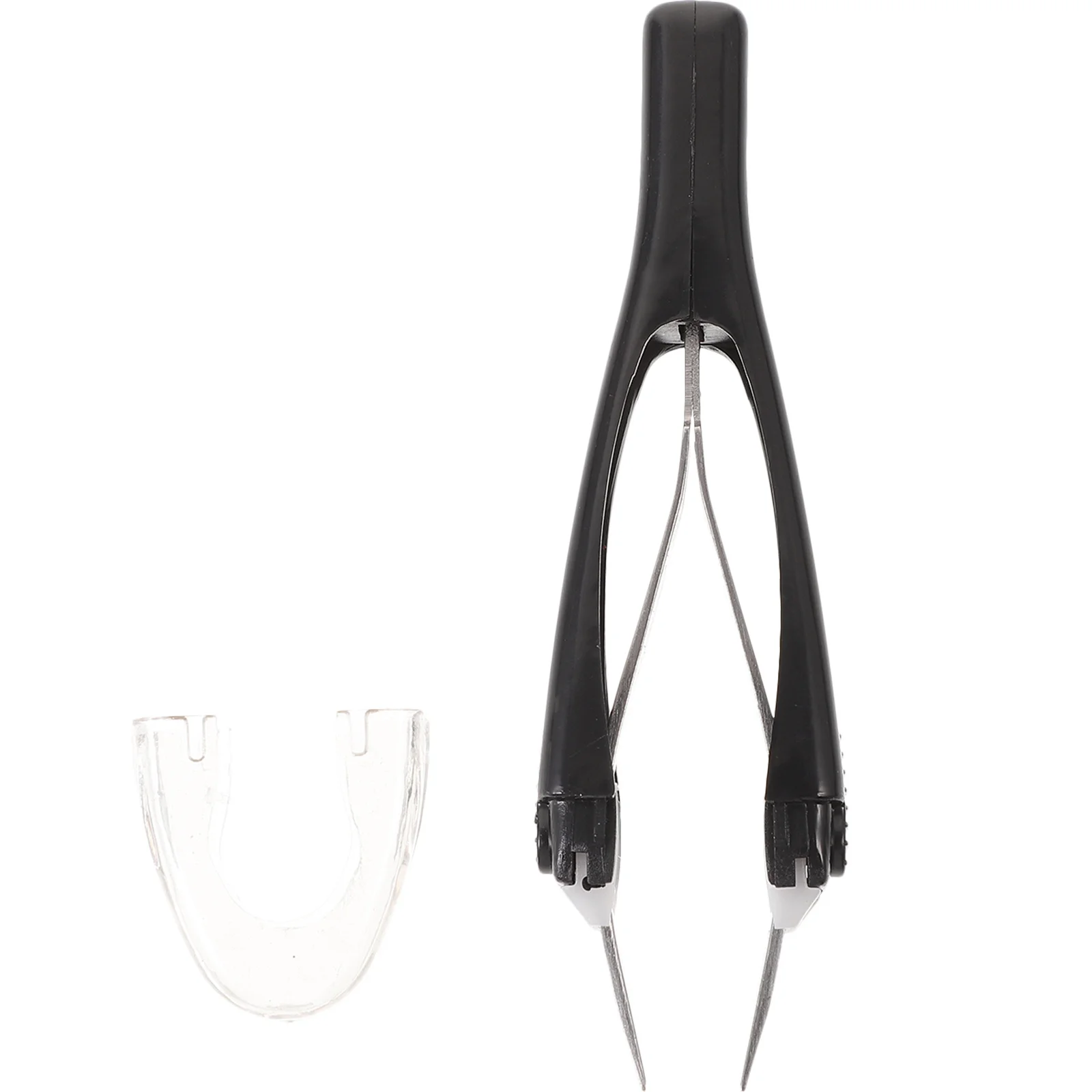 Kit de pinças de sobrancelha de precisão, ferramenta de remoção de pelos retrátil automática, conjunto de pinças faciais de aço inoxidável para mulheres