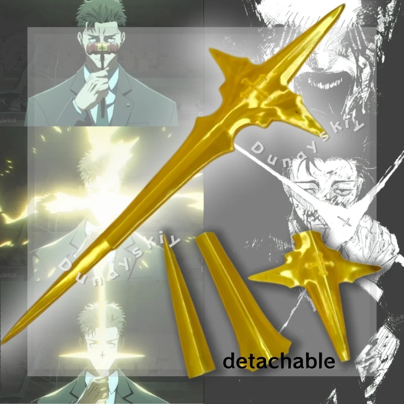 

Аниме-реквизит JJK: Меч Хироси Хигурамы, Клинок Палача, разборный, 70 см, 3D-печать, аксессуар для Хэллоуина и карнавала