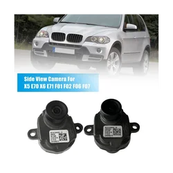 우측 앞 범퍼 사이드 뷰 백업 카메라, bmw용, BMW X5, E70, X6, E71, F01, F02, F06, F07, F10, F11, F12 66539240352-2010 용, 2019-02