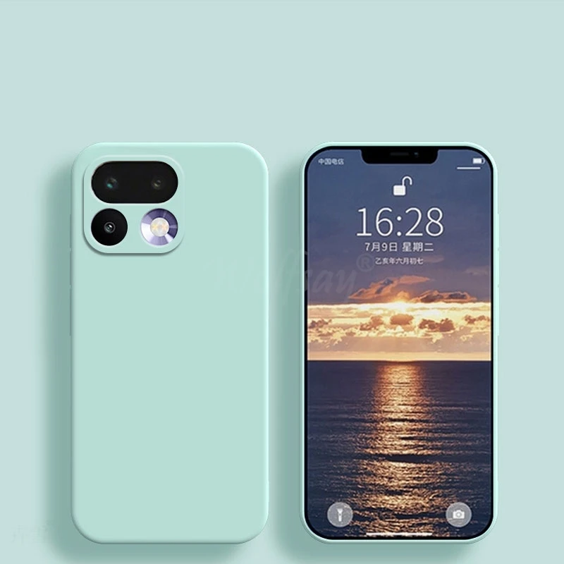 Für Realme 16 Pro Plus Hülle Flüssiges Silikon Einfarbiger Gummi Realme 16 Pro Plus Hülle TPU Sturzsicherer Schutz Realme 16 Pro Hülle – Detail 15