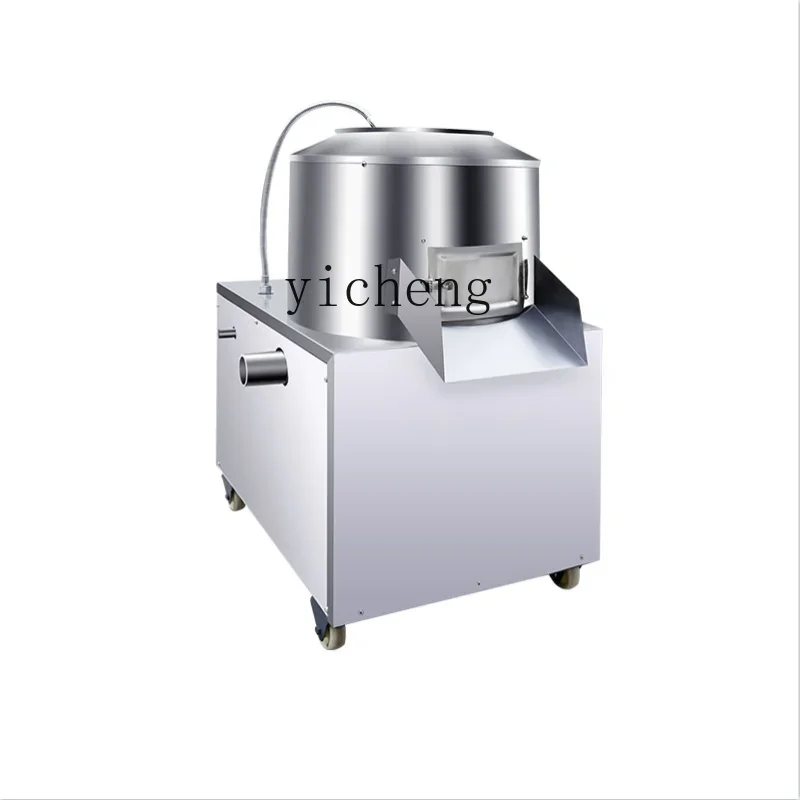 Tqh Small Potato Peeler Automatic Ginger Peeler Cleaning Sweet Potato Taro Potato Peeling