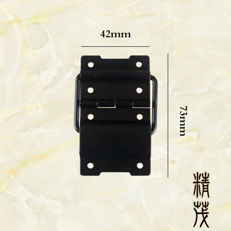 No. 1 Filament Hinge Antique Wooden Case, Hardware Accessories, Iron Hinge Jewelry Box, Wooden Box Small Handle