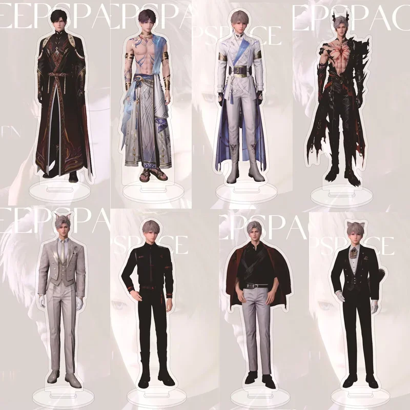 Game Acrylic Stand Love and Deepspace Cartoon Handsome Character Sylus Xavier Zayne Rafay Model Stand Desktop Display Fans Gift