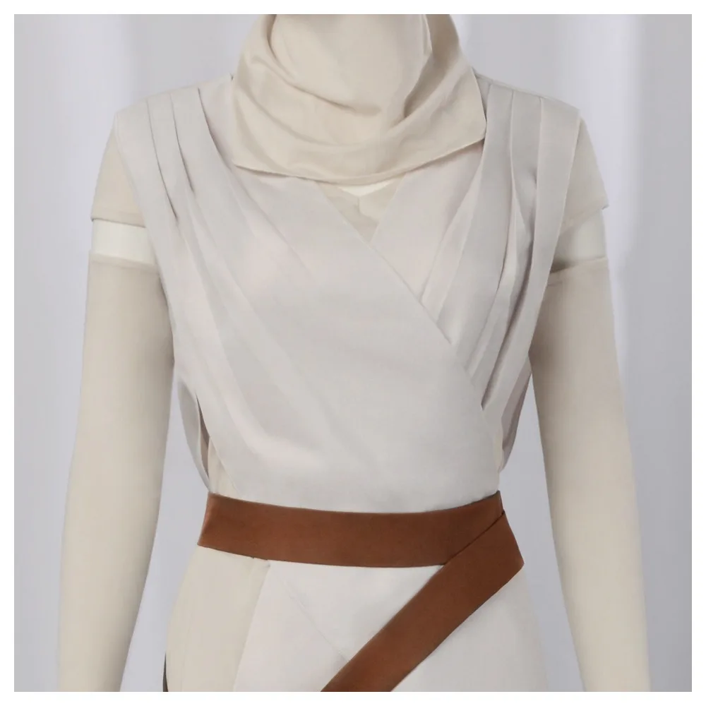 Women's Star Wars Rey Role Playing Costume3D Large XS-XXXL Skywalker Jedi Uniform with Bag Mask Bag Halloween Carnival Party Set - view 4