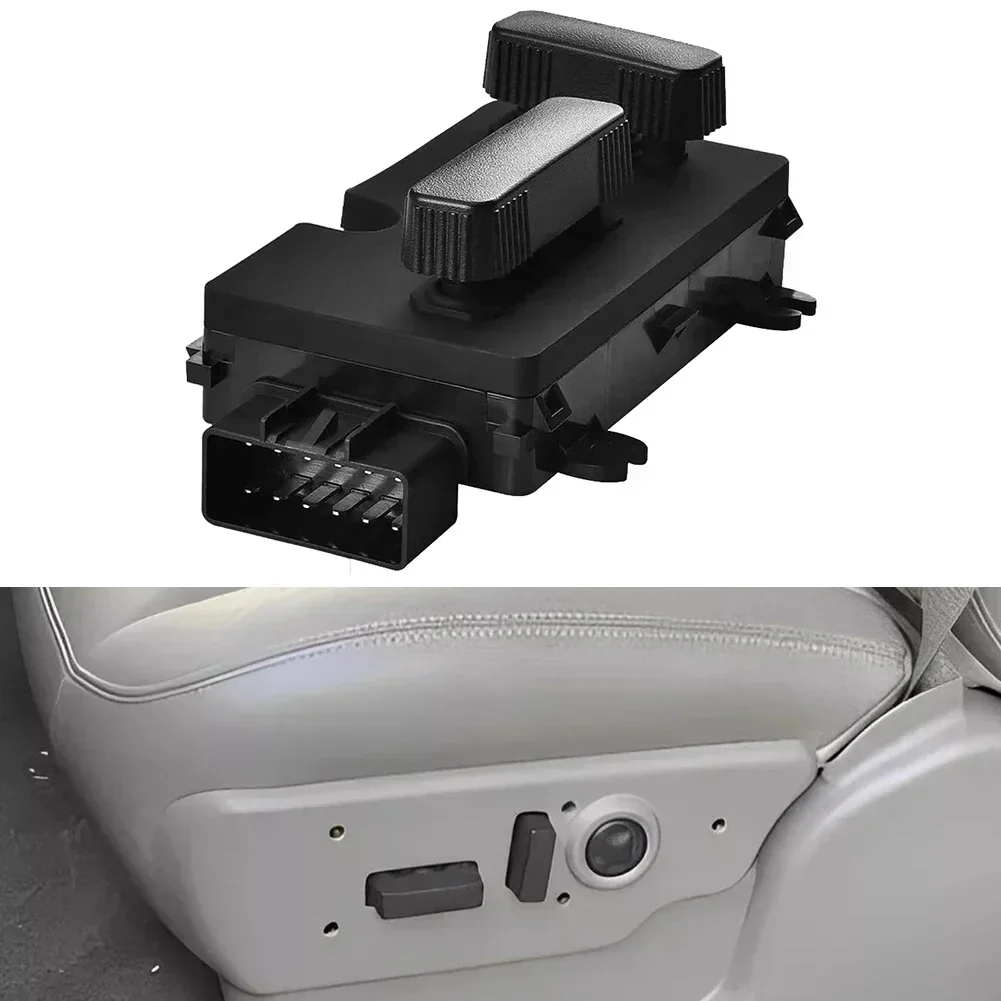 Car Seat Adjust Control Switch Driver Side Power Seat Switch For-GMC For Sierra 1999-2006 12450166 Waterproof Car Supplies