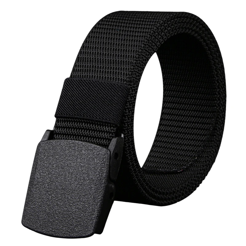 Ceinture en toile automatique multifonctionnelle pour hommes, ceinture en nylon, chasse en plein air, haute qualité