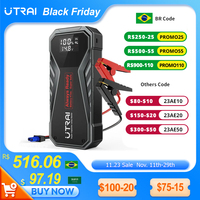 UTRAI Super Capacitor Car Jump Starter Battery Less Quick Charge Super Safe 1000A Portable For Emergency Booster Starting Device