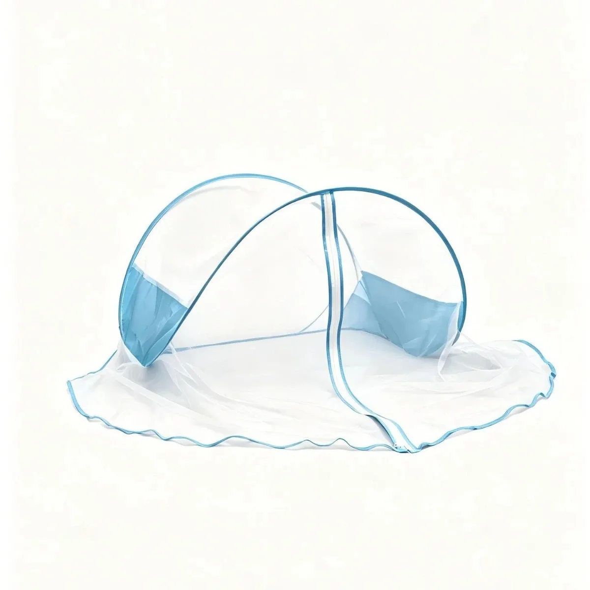 Portable folding mosquito net, no installation, mosquito and fall prevention, household headboard cover, encrypted mesh