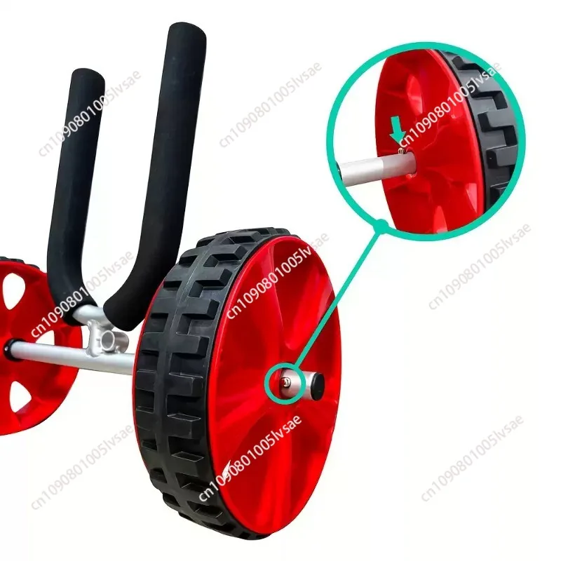 Surfboard cart, SUP paddle board, water skiing board, beach trailer, lightweight transportation tool, (micro-defects)