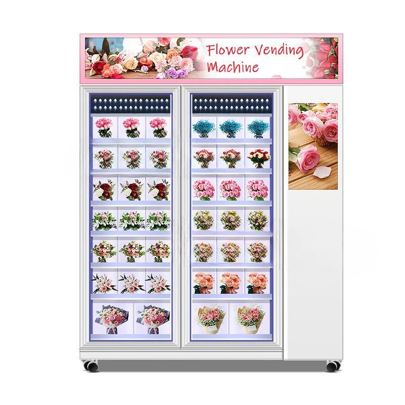 SDK Elegant Design Flower-Vending-Machine For Flowers With Cooler And Humidifier