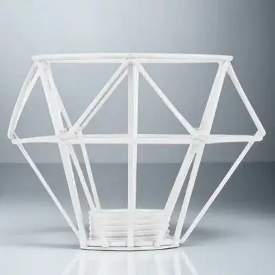 

Металлический ретро-плафон с алмазным узором, ажурный светильник для люстры, напольной или настенной лампы, создающий уютную атмосферу