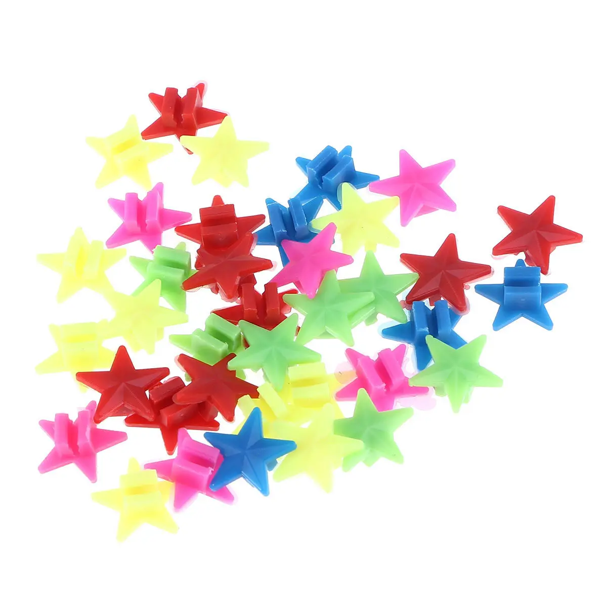 

36Pcs Rainbow Spoke Beads for Children Bicycle Wheels Clip on Design Front Back Fit Rotating Decor Spoke Ornament Plastic