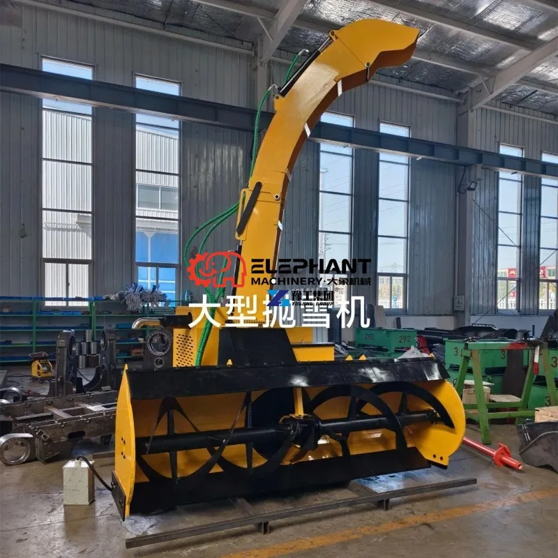 Driven Snow Blower Snow Thrower Machine Heavy Duty Winter Clearing Equipment for Farm Road Parking Lot Large Area Snow Removal