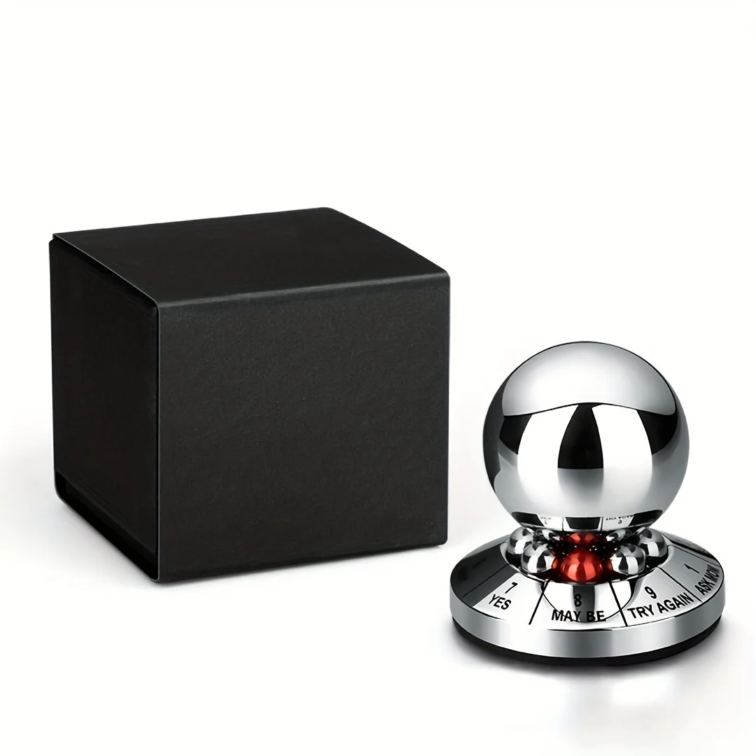 ميتال فورتشن نبوءة القدر محظوظ القرار الكرة المنزل مكتب إصبع الدوار مكافحة الإجهاد الكبار الإجهاد تخفيف لعبة الهدايا