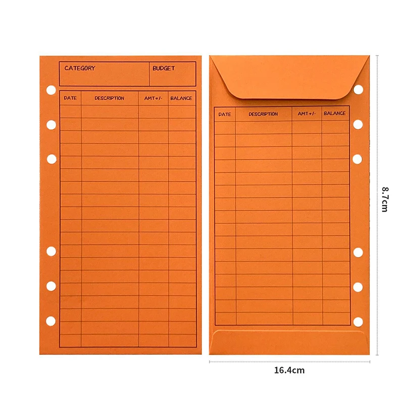 Bview Art PP Budget Envelope Monthly Weekly Planner, Cash Envelope Efficient Budget Savings and Expense Tracking