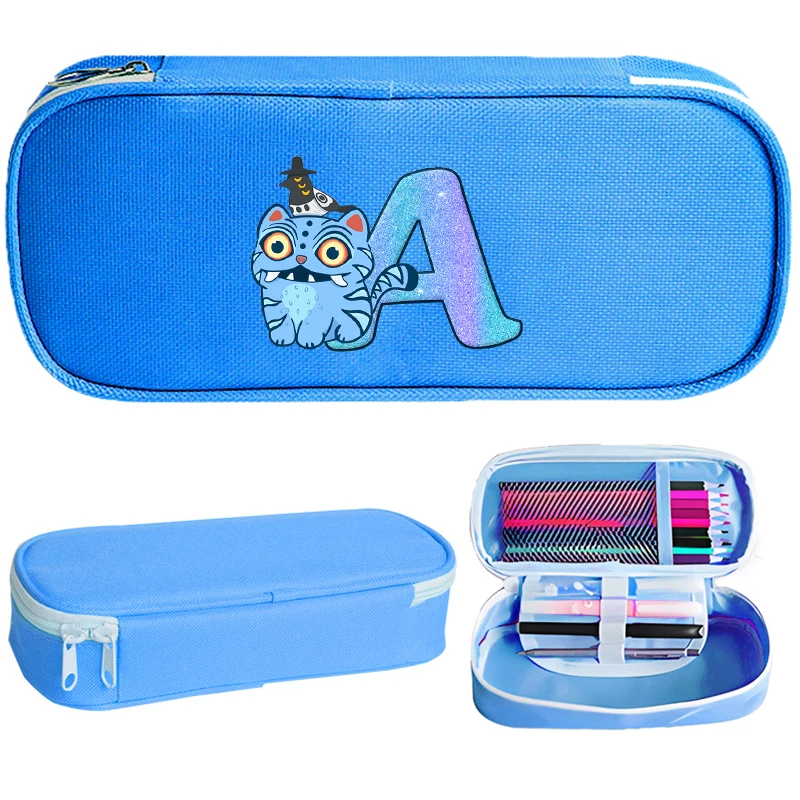 

Kpop Demon Hunters kids Pencil Case fashion Pen Bags School supplies Large capacity Pencil Pouch Stationery Back To School Gifts