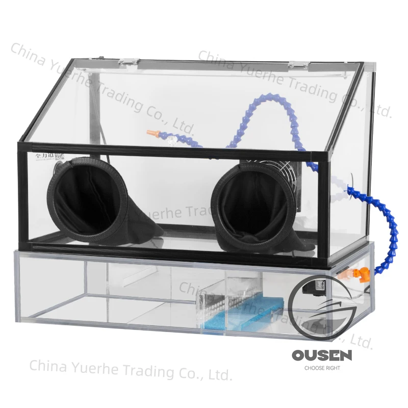 

3 мм 5 мм прозрачный акриловый пылесборник полировальный станок электрический шлифовальный стол шлифовальный круг машина нефритовый ящик для инструментов из пчелиного воска