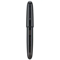 Jinhao 9019 Fountain Pen #8 EF/F/M Nib, Transparent Black Resin Big Size Office Writing Pen with Large Converter