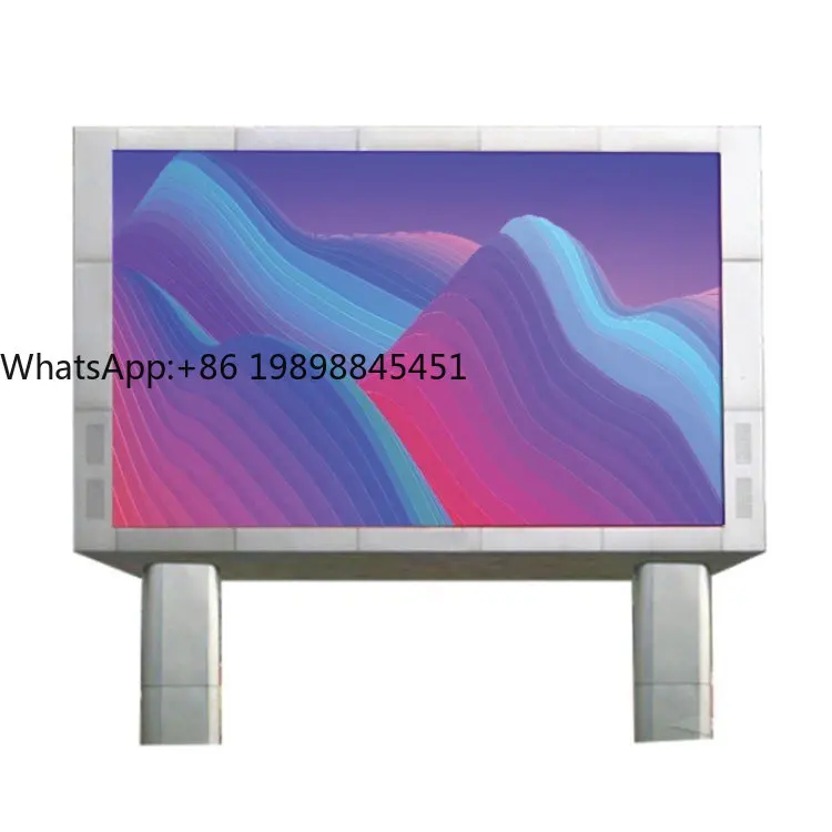 

Outdoor Full-Color LED Video Screen for Shopping Mall Fixed IP65 Rated Electronic Advertising LED Display
