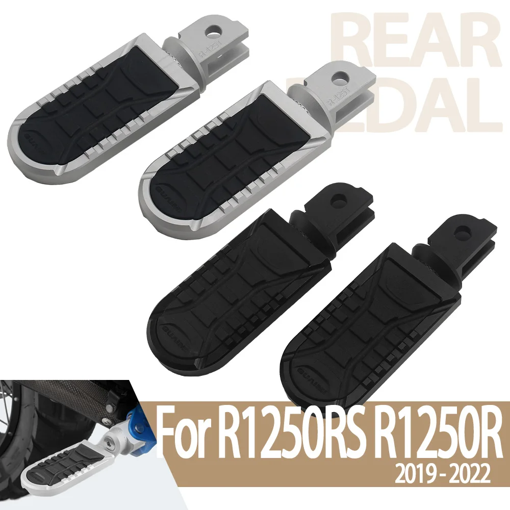 New 2022 Footboards For BMW S1000XR 15-19 R1200RS R R9T Urban 17-21 R1250 R RS Motorcycle Foot Pegs Pedals Rests Front Footpegs