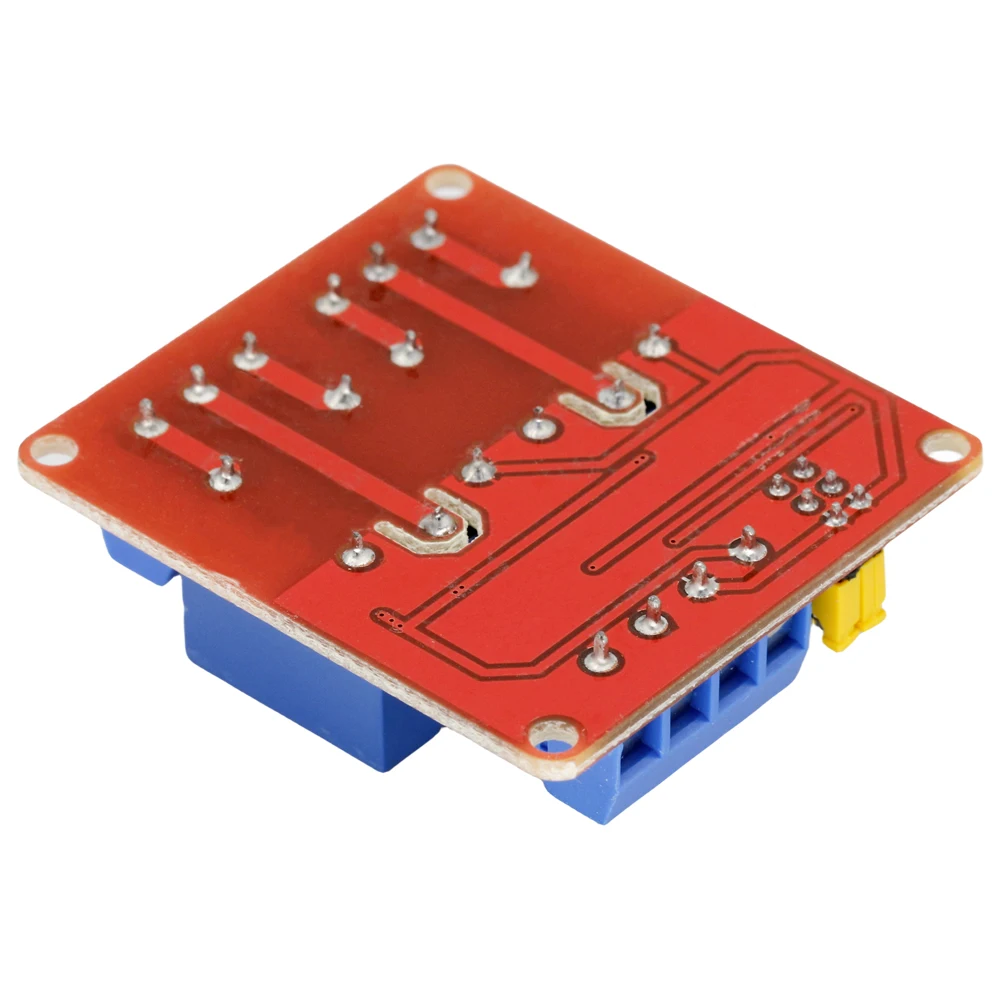 2 Channel Relay Module Board 5V 12V 24V Shield With Optocoupler 12V Relay Module Support High and Low Level Trigger for Arduino