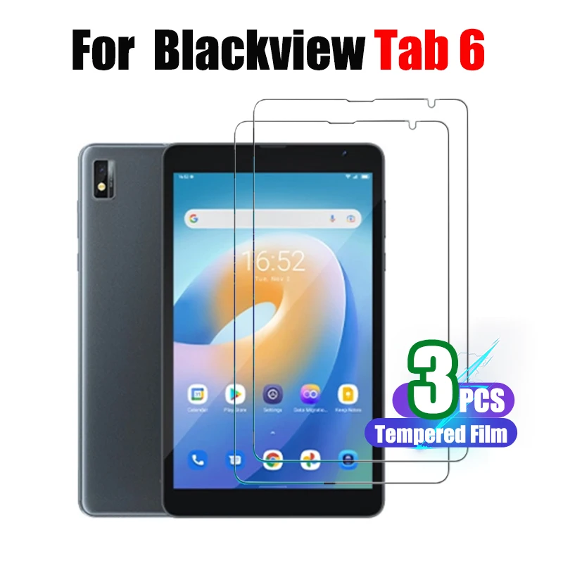 Screen Protector for Blackview Tab 6 Tablet Protective Film Tempered Glass for Blackview Tab 6 8.0 inch