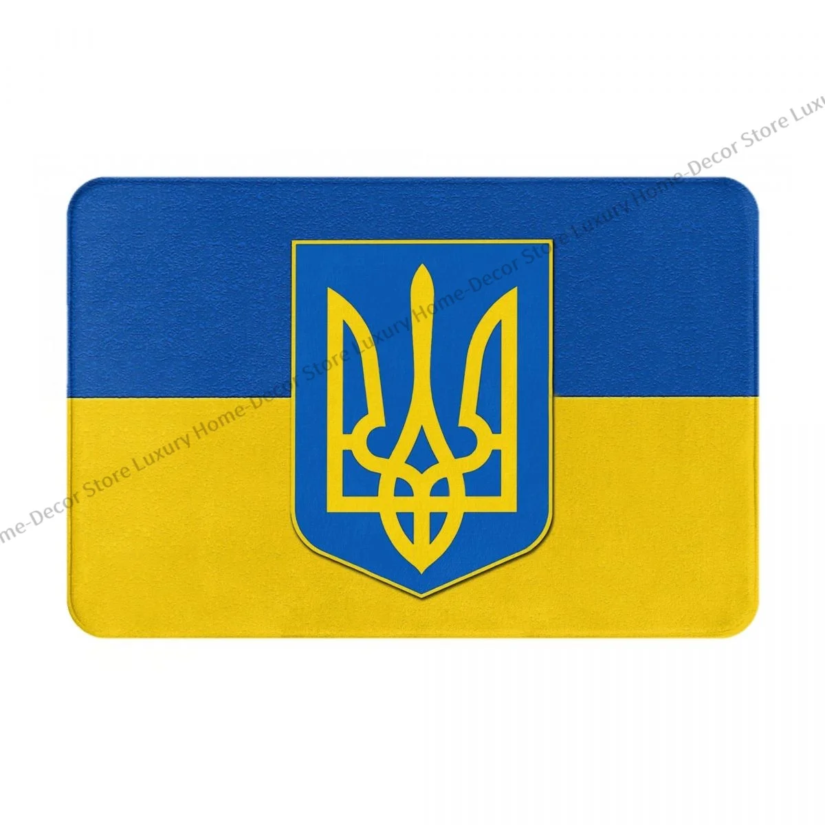 Non-slip Doormat Living Room Mat Flag Of Ukraine Patriotic Gift Floor Carpet Entrance Door Rug Bedroom Decorative