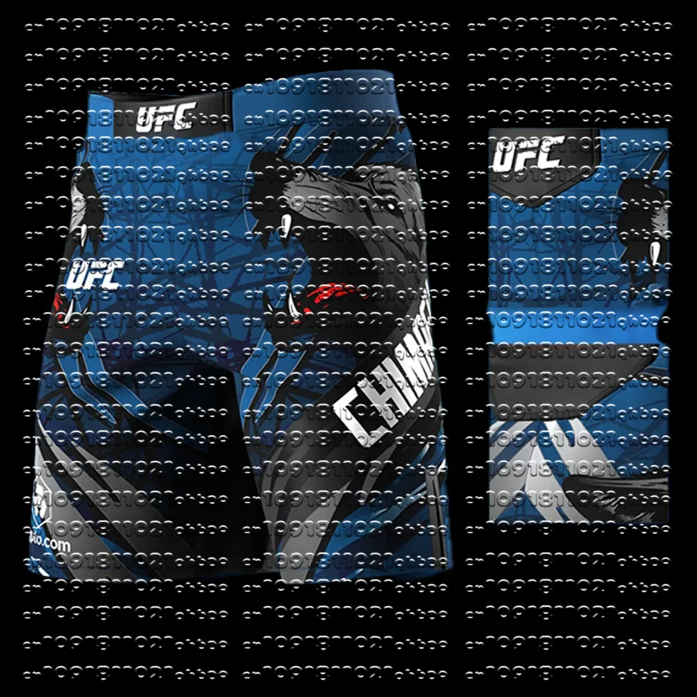 2026 UFC Khamzat_Chimaev الحدث السراويل الرجال اللياقة البدنية التدريب السراويل الرياضية تنفس التجفيف السريع مريحة تشغيل السراويل #1
