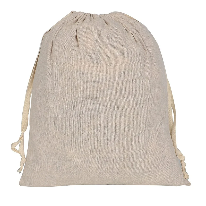 Bolsas de pan para pan casero, bolsa de lino Natural reutilizable, almacenamiento de productos reutilizables, duradero, 2 paquetes