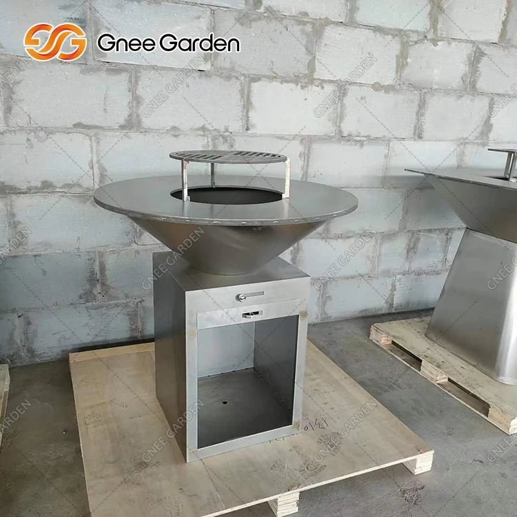 Wholesale Customized Modern Outdoor Barbecue Grill Steel Fire Pit BBQ Grill for Sale