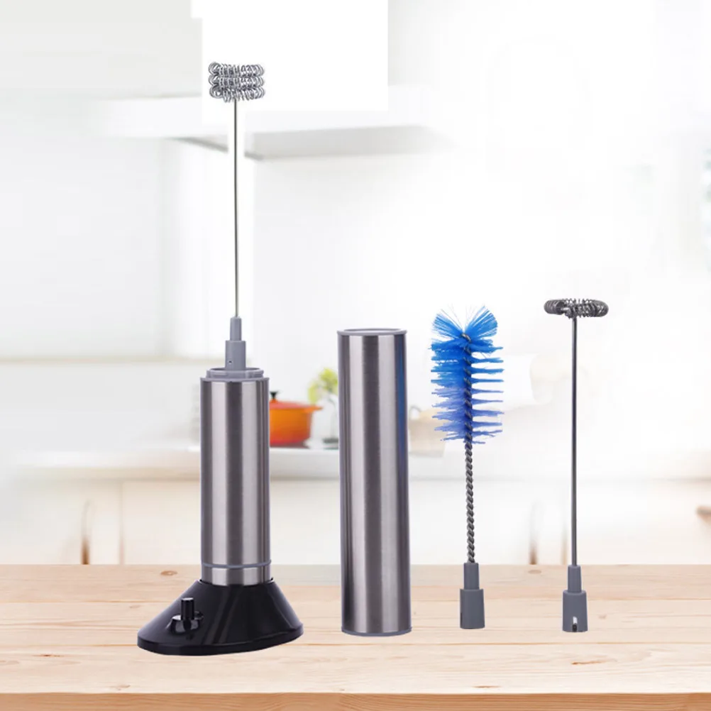 

Electric Milk Frother Handheld Stainless Steel 19000Rpm Low Noise Milk Foam Maker For Coffee Latte Cappuccino Hot