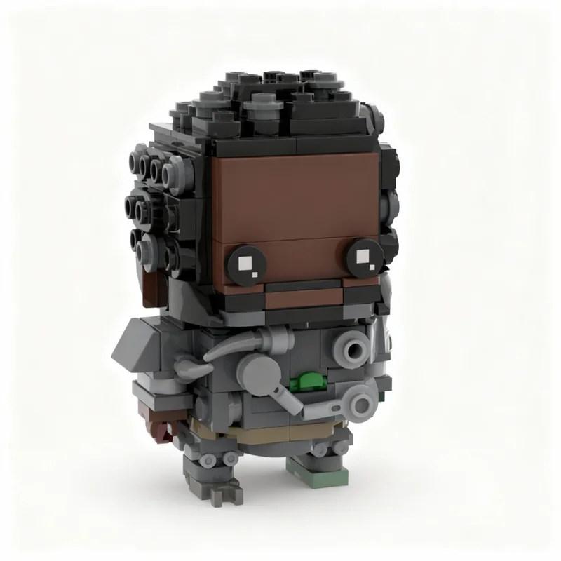 

233pcs MOC Saw Gerrera Brickheadz Star Battle Model Building Blocks Construction Toy Christmas Gifts DIY Creative Idea Education